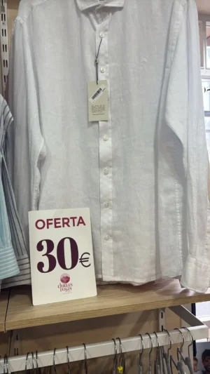 Camisa de lino